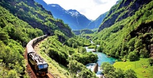ferrovia Flamsbana  norvegia